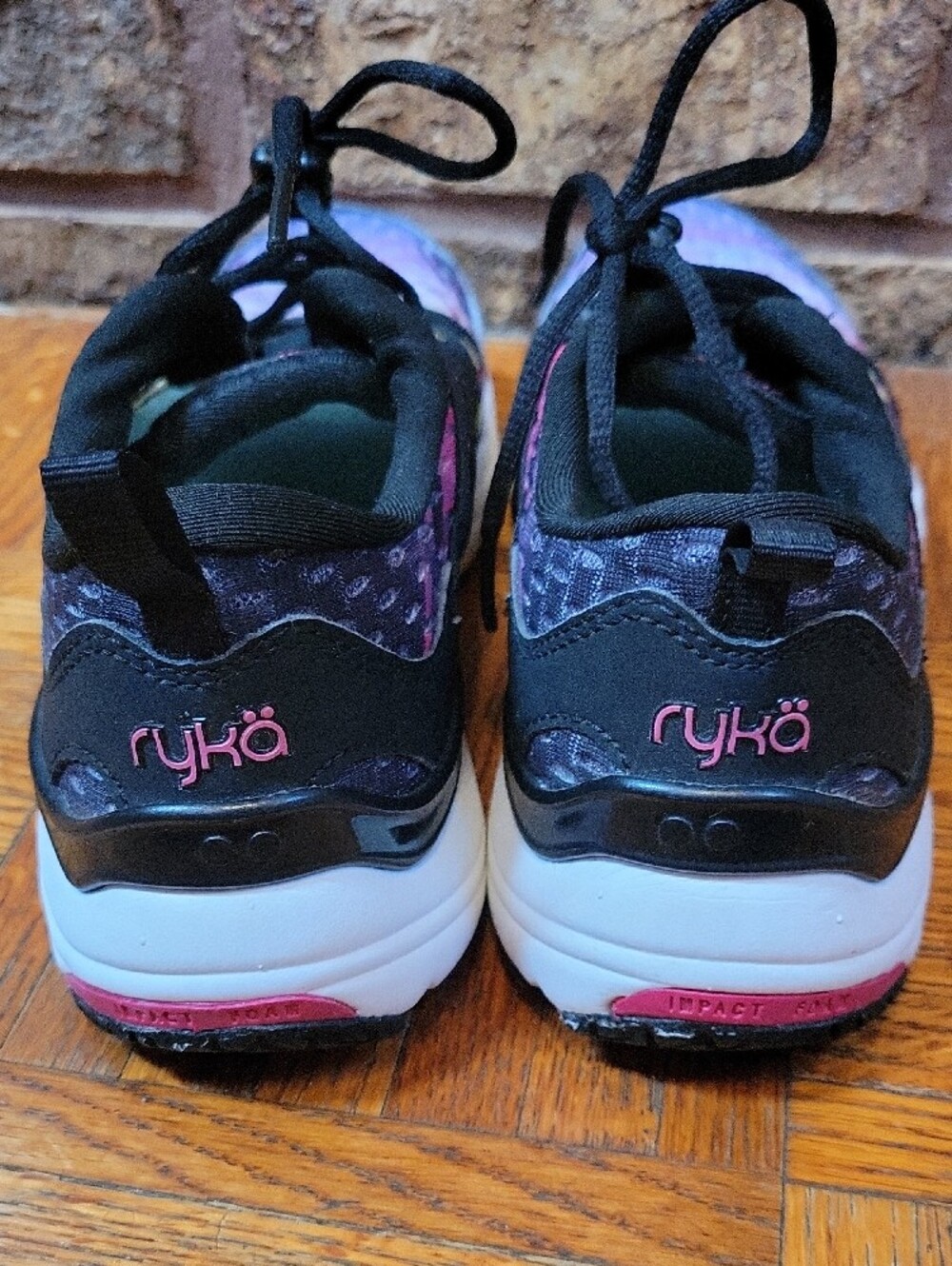 Ryka Hydro Sport Women’s Purple Pink Yellow Multicolor Athletic Shoes Size 7 - Picture 6 of 8